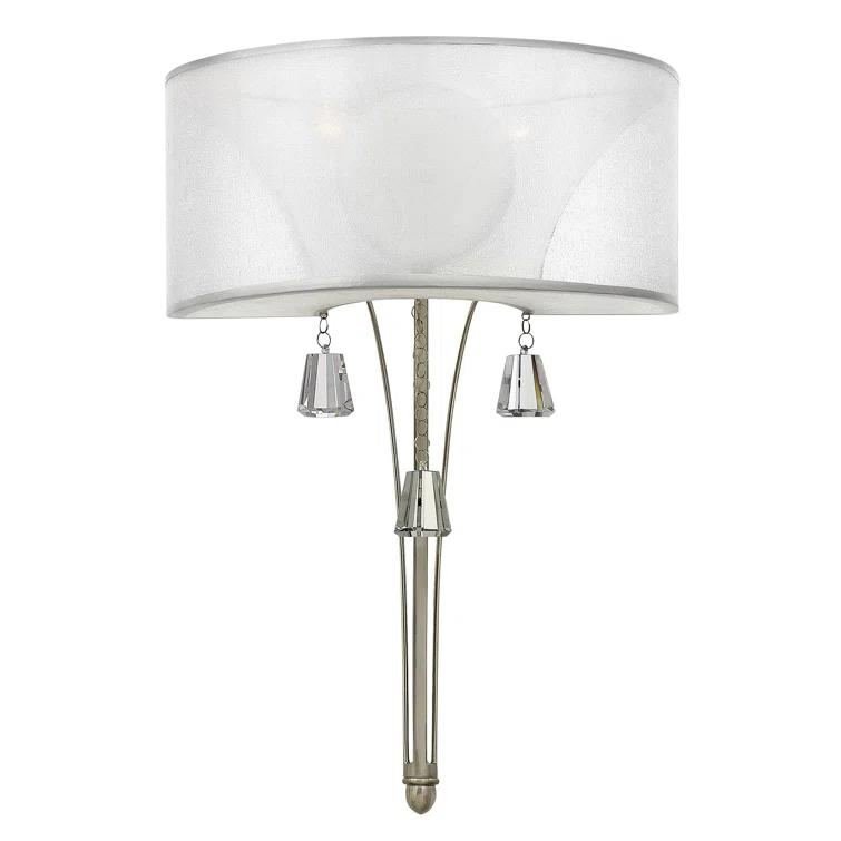 Fredrick Ramond Lighting - Mime-Two Light Wall Sconce-14 Inches Wide by 20.5