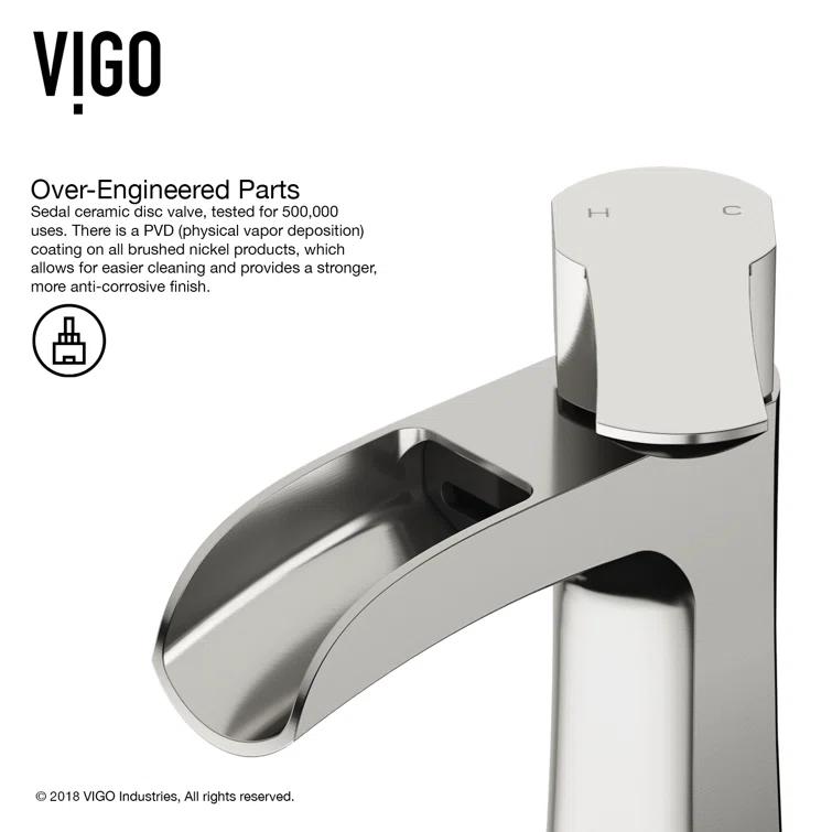 Paloma Single Hole Bathroom Faucet