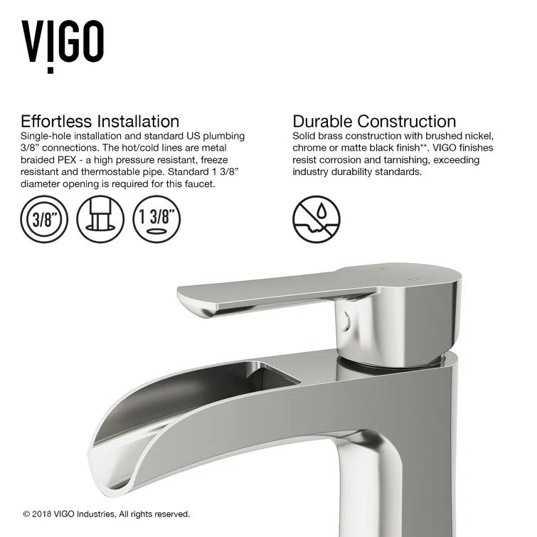 Paloma Single Hole Bathroom Faucet