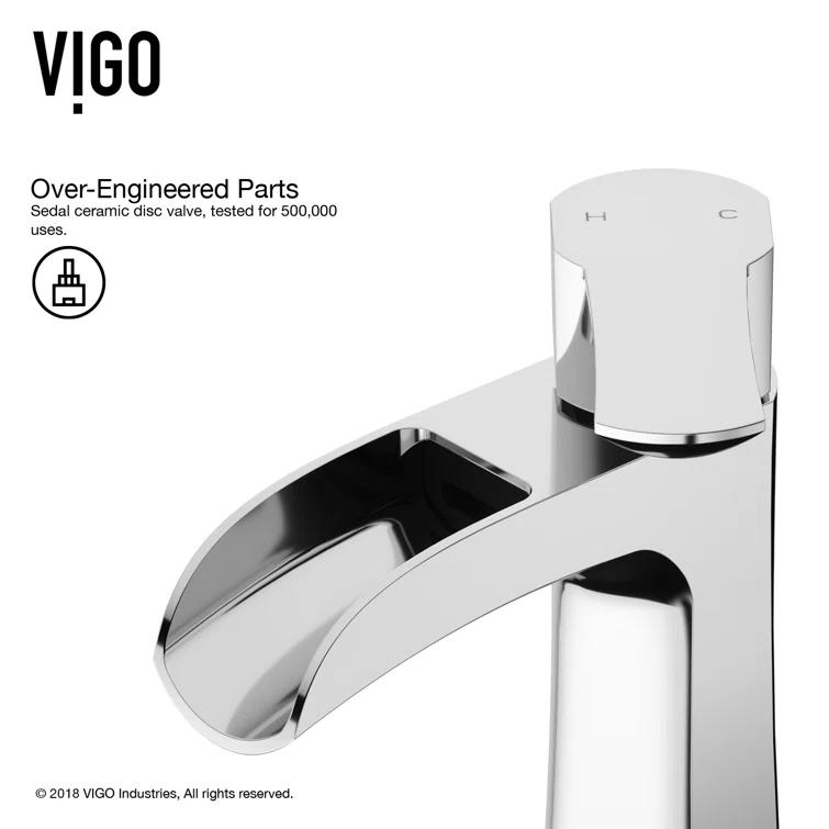 Paloma 7" H Single Handle Single Hole Bathroom Faucet