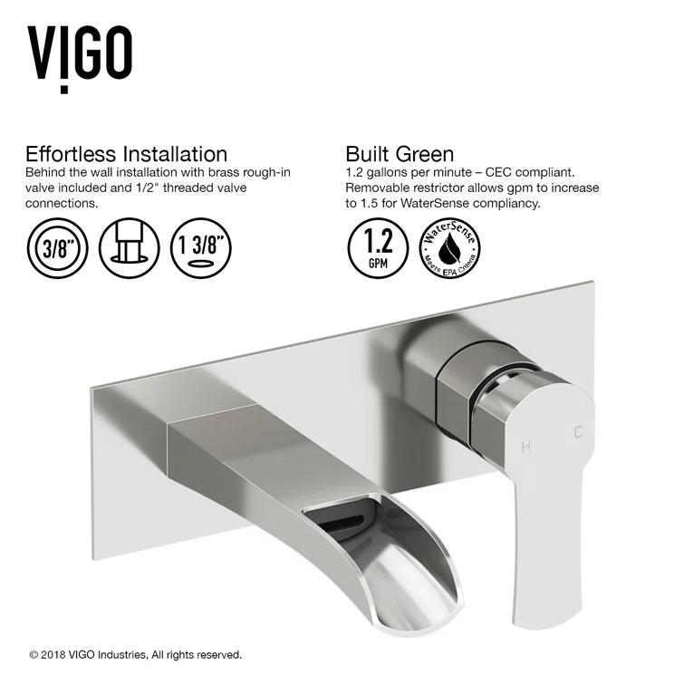 Cornelius Wall Mounted Bathroom Faucet