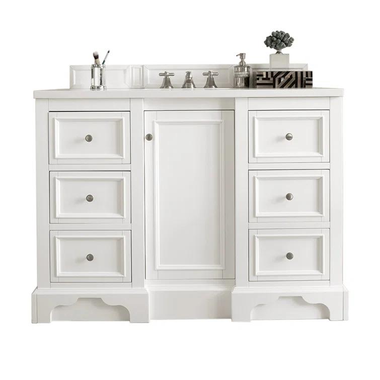 James Martin Vanities 825-V48 De Soto 50" Single Free Standing Wood Vanity Cabinet Only -