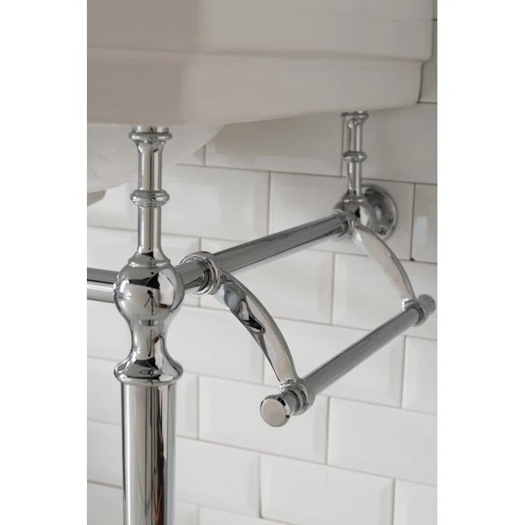 James Martin Vanities Wellington 24" Single Console Single Sink w/ Chrome Finish Stand