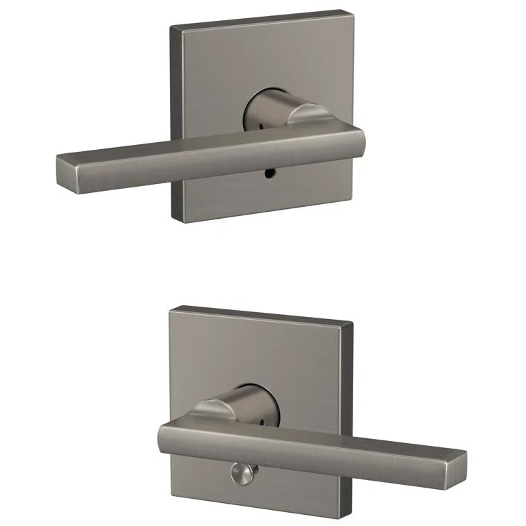 Custom Latitude Hall-Closet and Bed-Bath Lever with Collins Trim