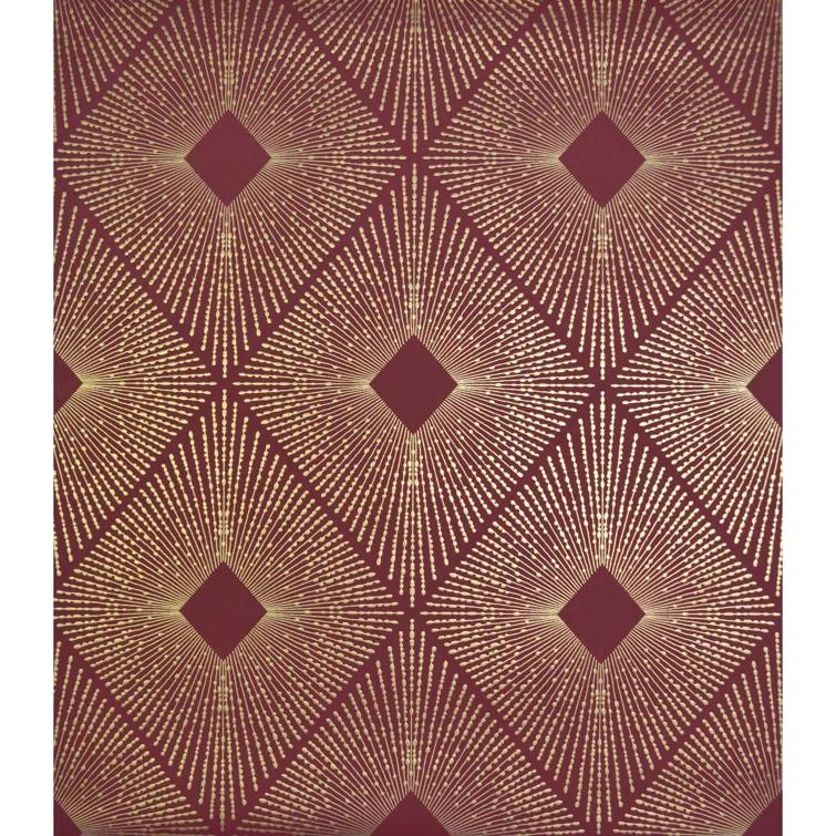 Antonina Vella Modern Metals Modern Geometric Wallpaper