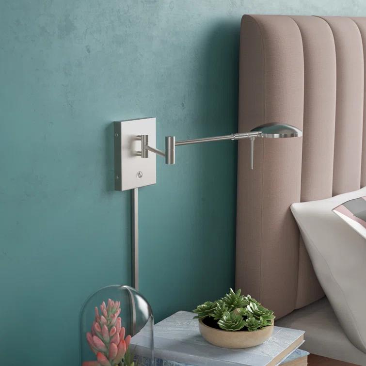 Plug-in Swing Arm Sconce