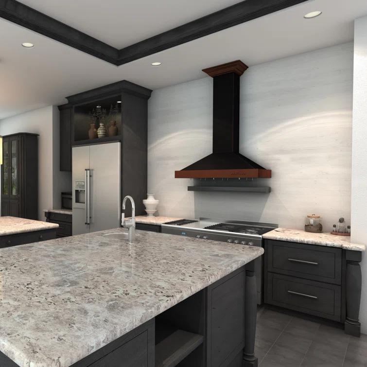 ZLINE 30 in. Convertible Vent Designer Series Wall Mount Range Hood (KB2-BCXXX-30)