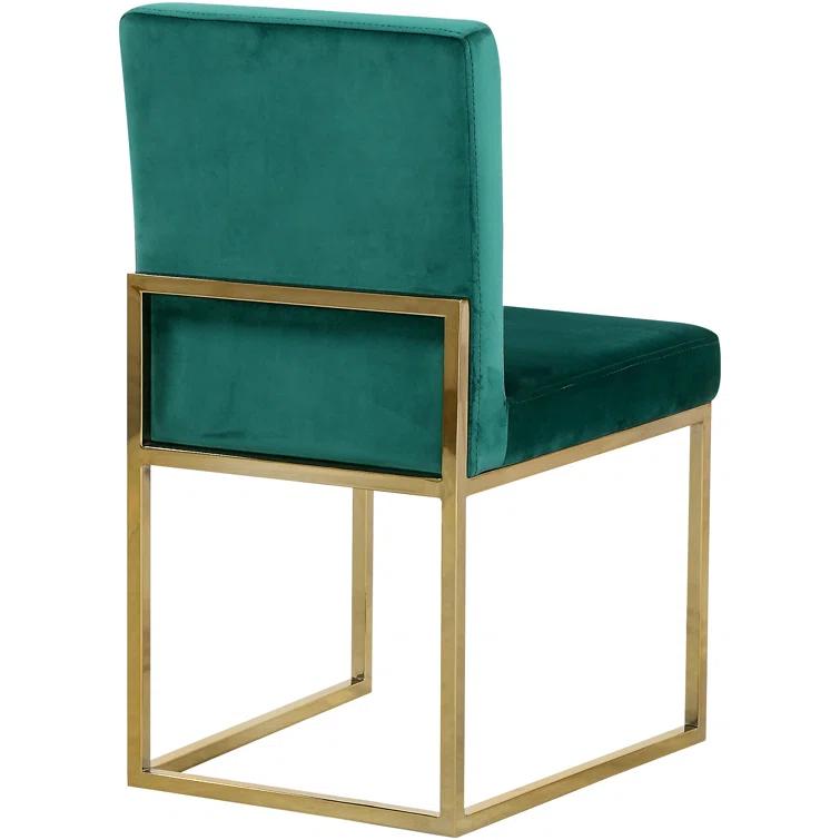 Amberdawn 18.5'' H Velvet Upholstered Side Chair
