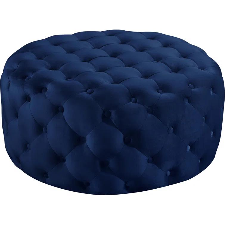 Plattsburgh Velvet Ottoman