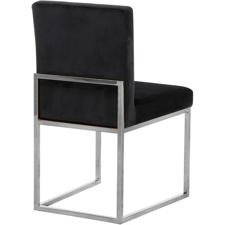 Amberdawn 18.5'' H Velvet Upholstered Side Chair