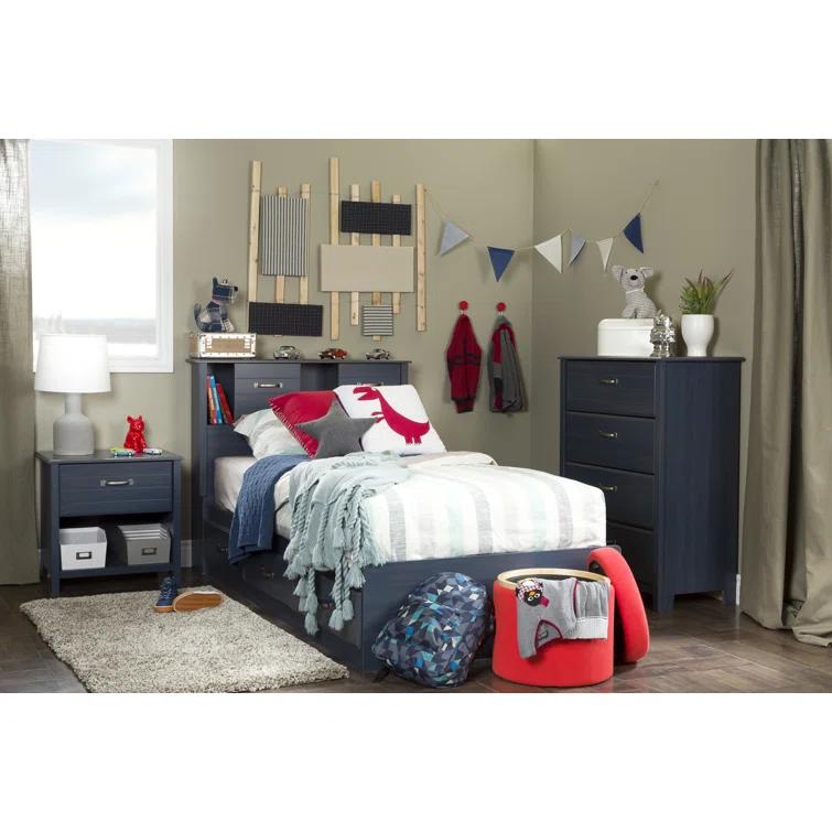 Cubby 1 Drawer Nightstand