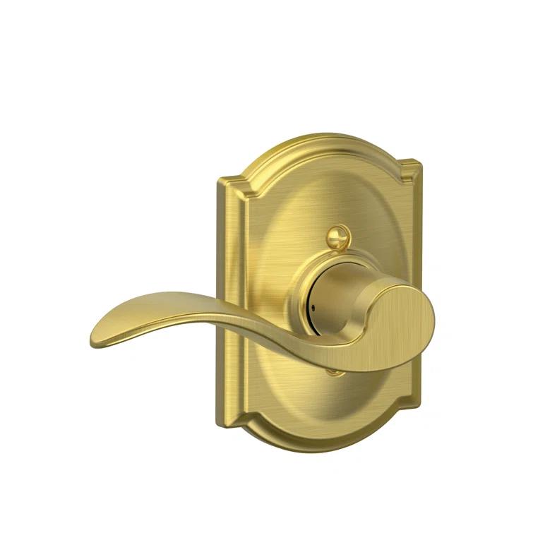 Accent Lever with Camelot Trim Non-Turning Lock