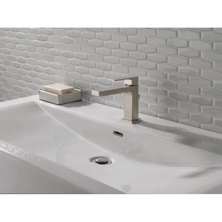 Xander Single-Hole Bathroom Faucet with Drain Assembly