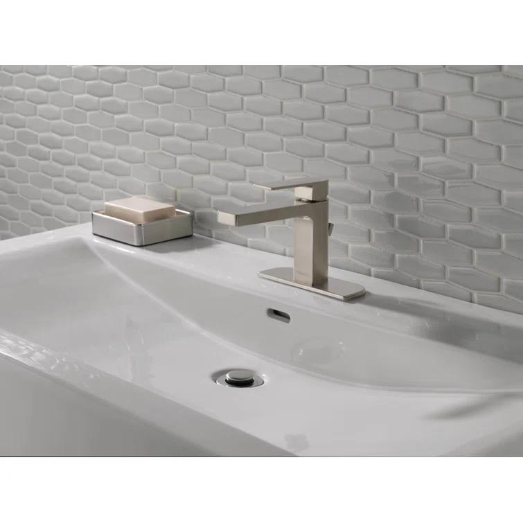 Xander Single-Hole Bathroom Faucet with Drain Assembly