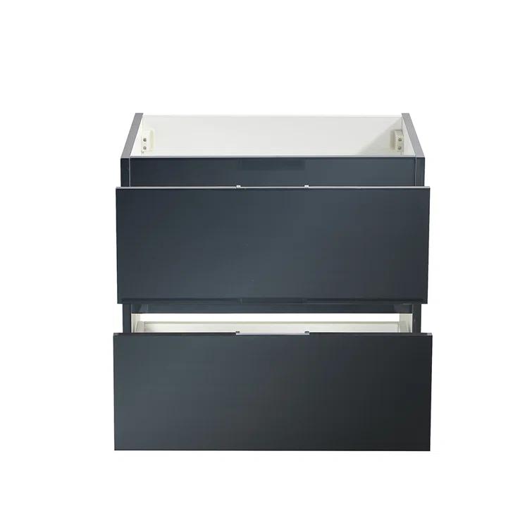 Valencia 24" Wall Mount Single Sink Bathroom Vanity Base Only (Top and Sink Not Included)
