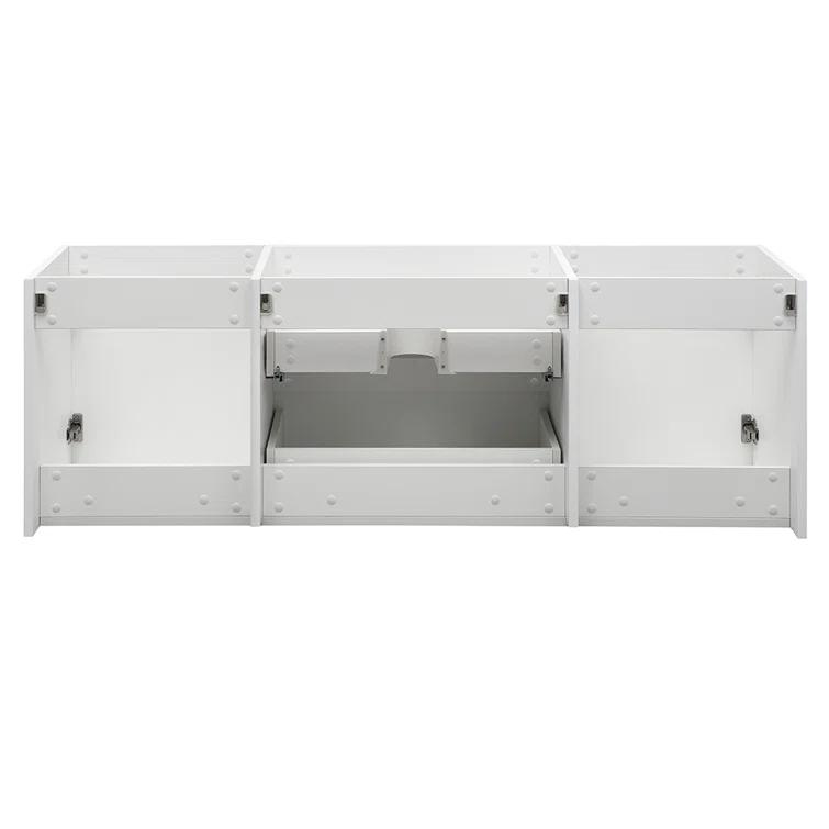 Valencia 60" Wall Mount Single Sink Bathroom Vanity Base Only (Top and Sink Not Included)