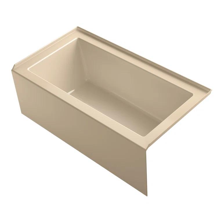 Underscore 60" x 32" Alcove Soaking Bathtub