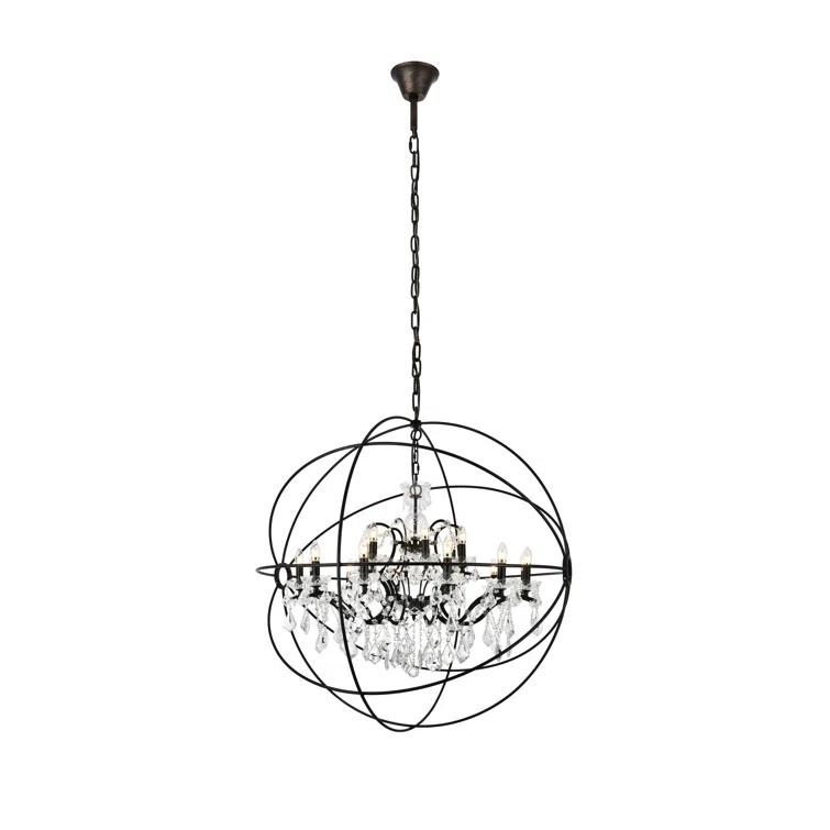 Willa Arlo™ Interiors Svante 18 - Light Dimmable Globe Chandelier