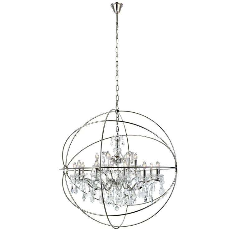 Svante 18 - Light Dimmable Globe Chandelier