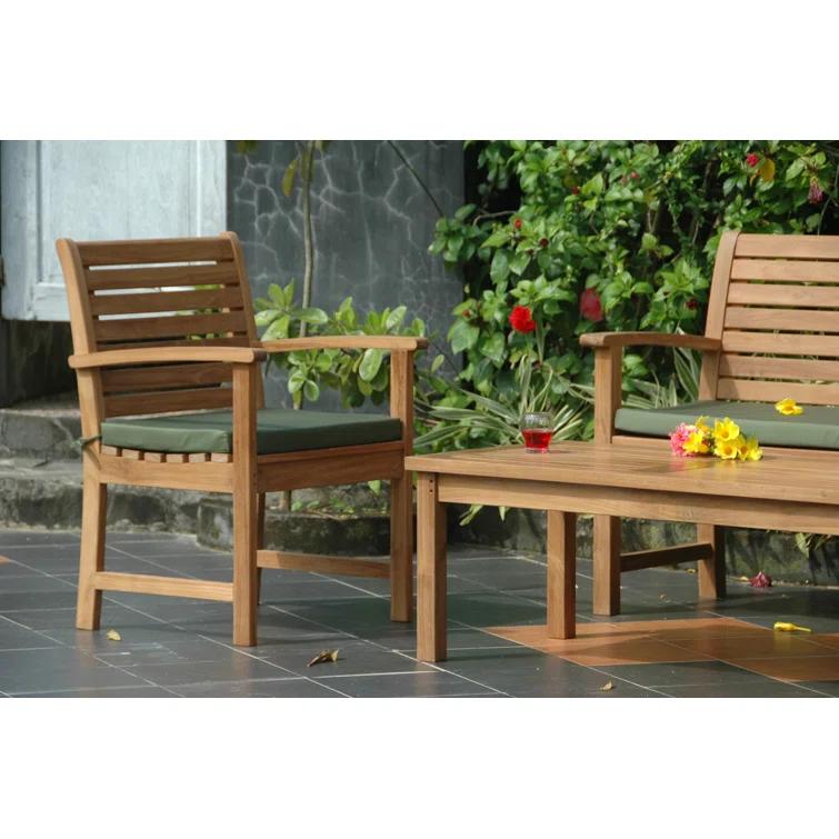 Anderson Teak Victoria Montage 4-Pieces Conversation Set