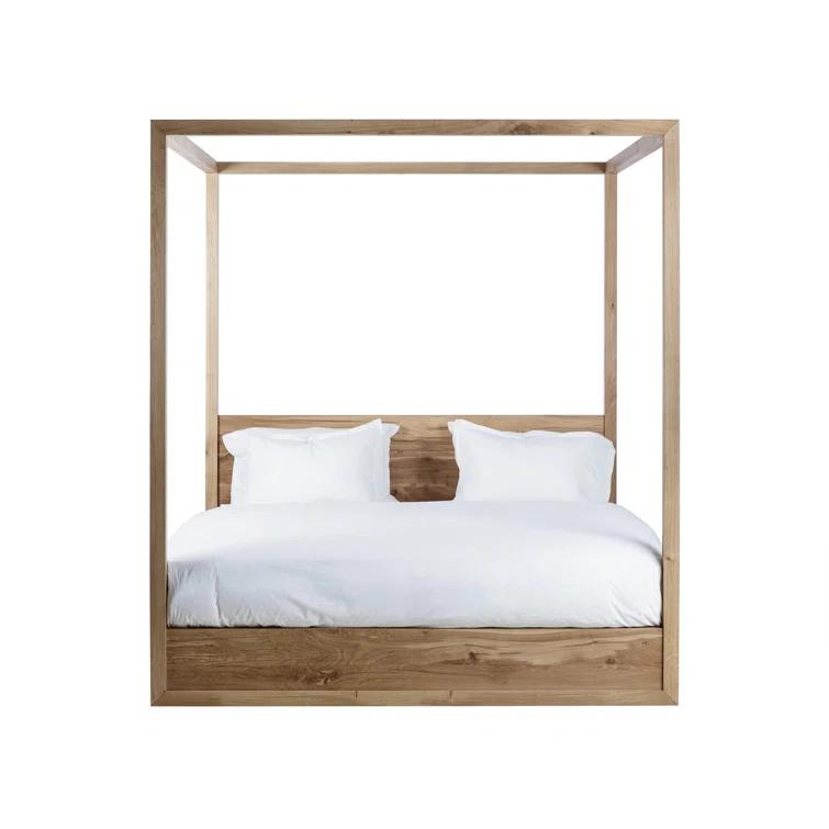 Thomas Bina Upholstered Canopy Bed