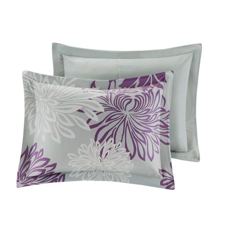 Madison Park Essentials Maible Floral Comforter Set with Cotton Bed Sheets