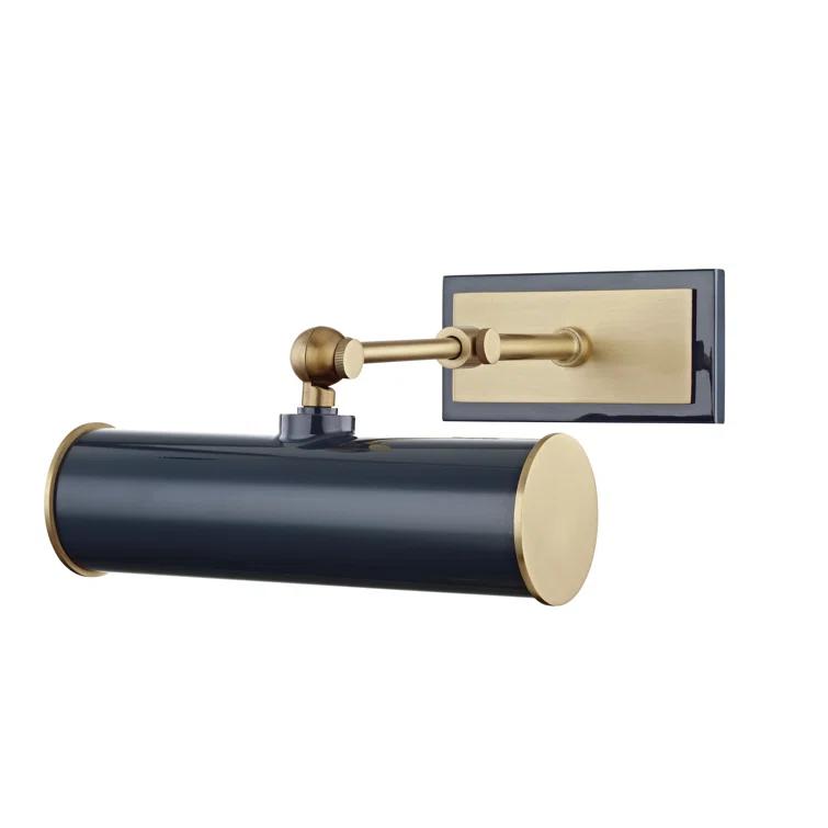 Acosta Picture Light - Navy and Antique Brass / 1 Light