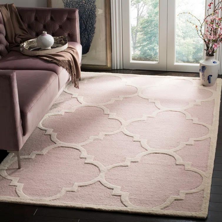 Cannen Hand Tufted Wool Geometric Rug
