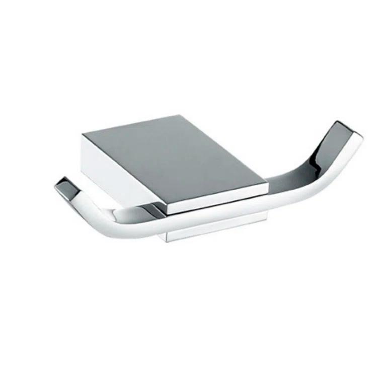 Aqua Fino Double Wall Mount Robe Hook