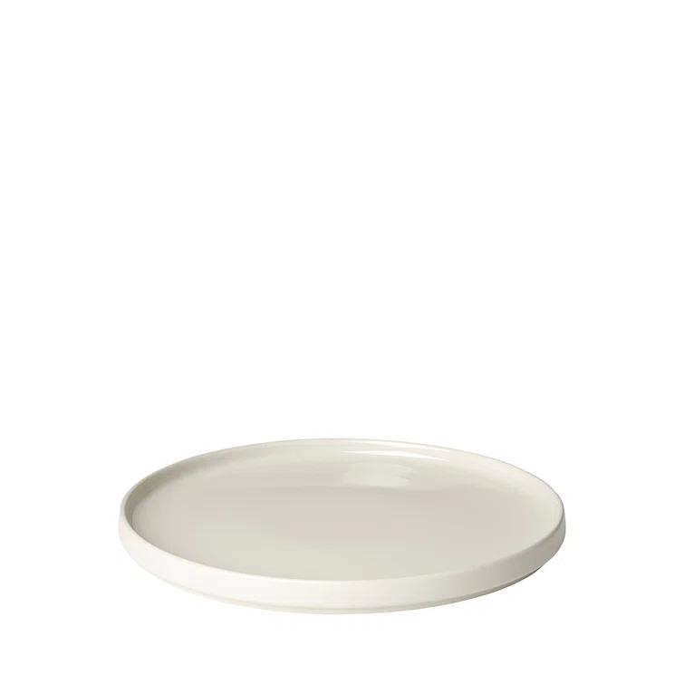 11 in. PILAR Dinner Plate  Grey - Set of 4