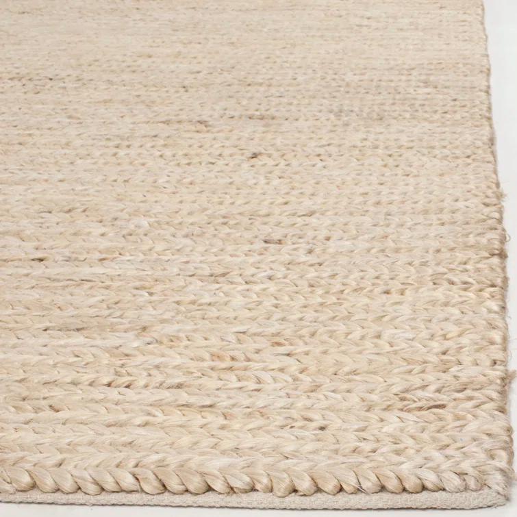 Hand-Knotted Birch & Cotton Blend 8' x 10' Area Rug