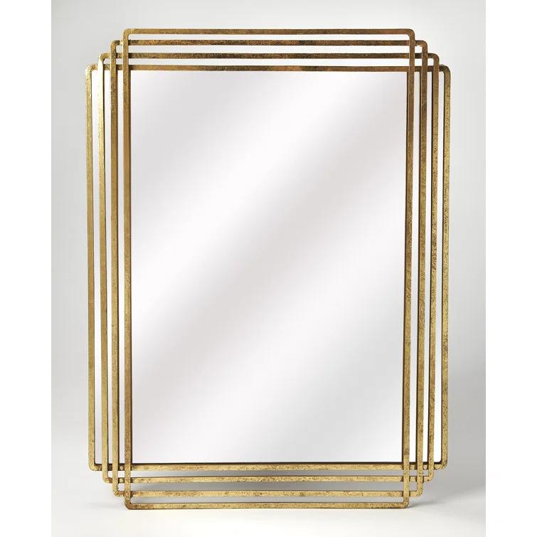Uptown Rectangular Wall Mirrored