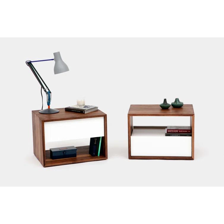 THN 24'' W Solid Wood Nightstand