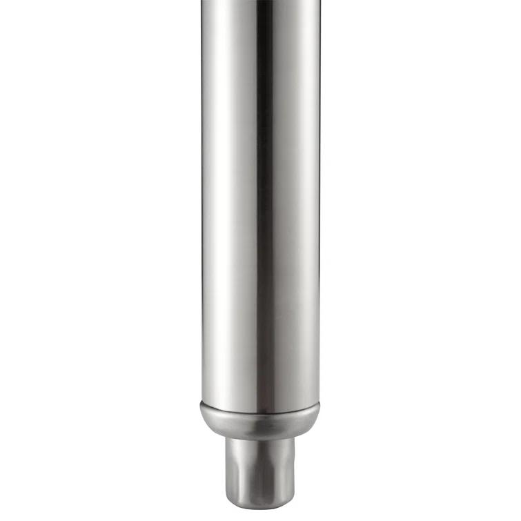 TRINITY EcoStorage 21.5 in. W x 49.3 in. H x 24 in. D NSF Stainless Steel Utility Sink w/ Faucet