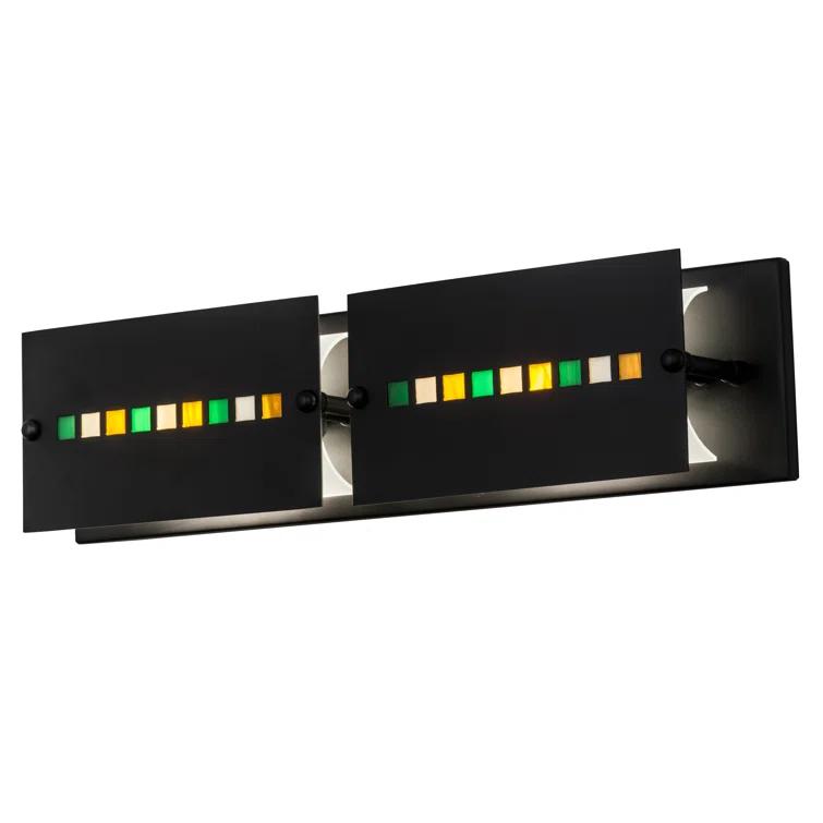 Meyda Lighting Moss Creek Stepping Stone 2 - Light Dimmable Bath Bar