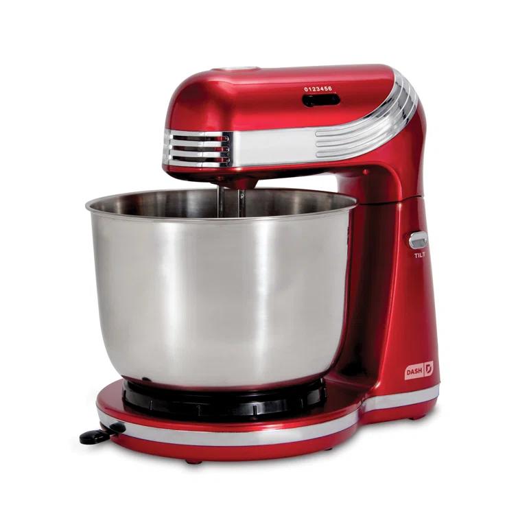DASH Dash Mixers 6 Speed 2.5 Qt. Stand Mixer DCSM250RD