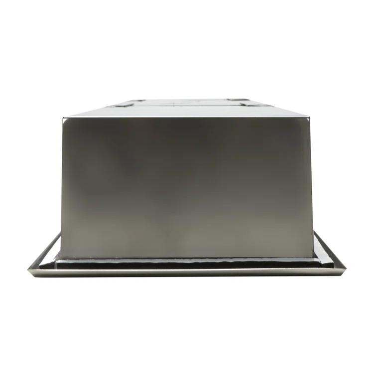 Vertical Stainless Steel Triple Shower Niche