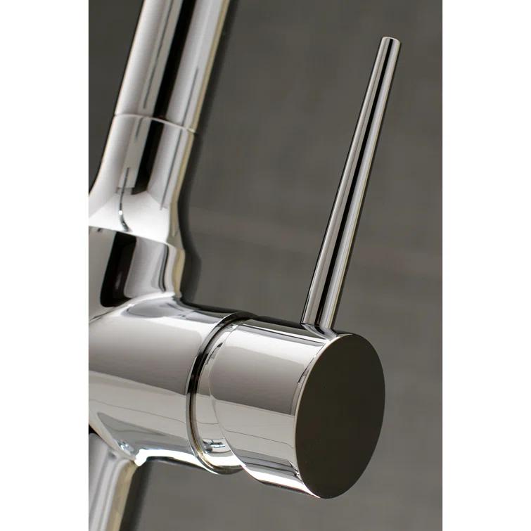 Kingston Brass New York Single-Handle Pull-Down Kitchen Faucet