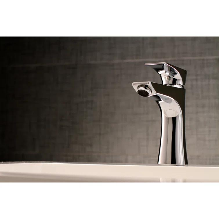 Kingston Brass Millennium Single Hole Bathroom Faucet with Drain Assembly LS4223XL