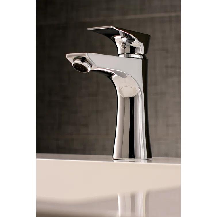 Kingston Brass Millennium Single Hole Bathroom Faucet with Drain Assembly LS4223XL
