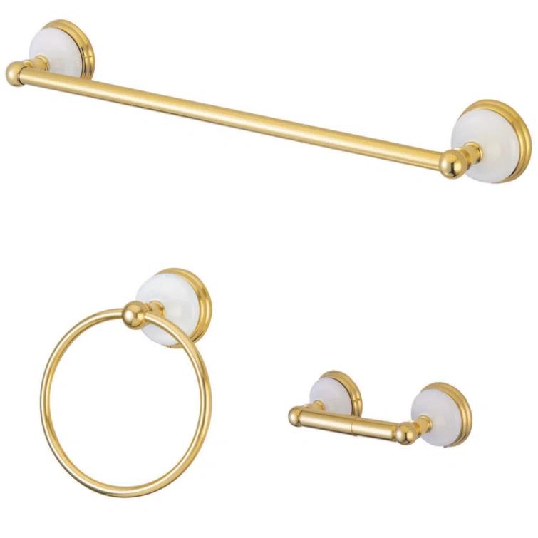 Kingston Brass Victorian 3-Piece Bathroom Hardware Set