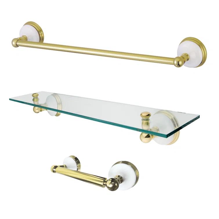 Kingston Brass Victorian 3-Piece Bathroom Hardware Set