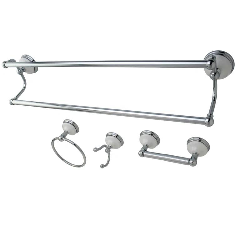 Kingston Brass Victorian 4-Piece Bathroom Hardware Set