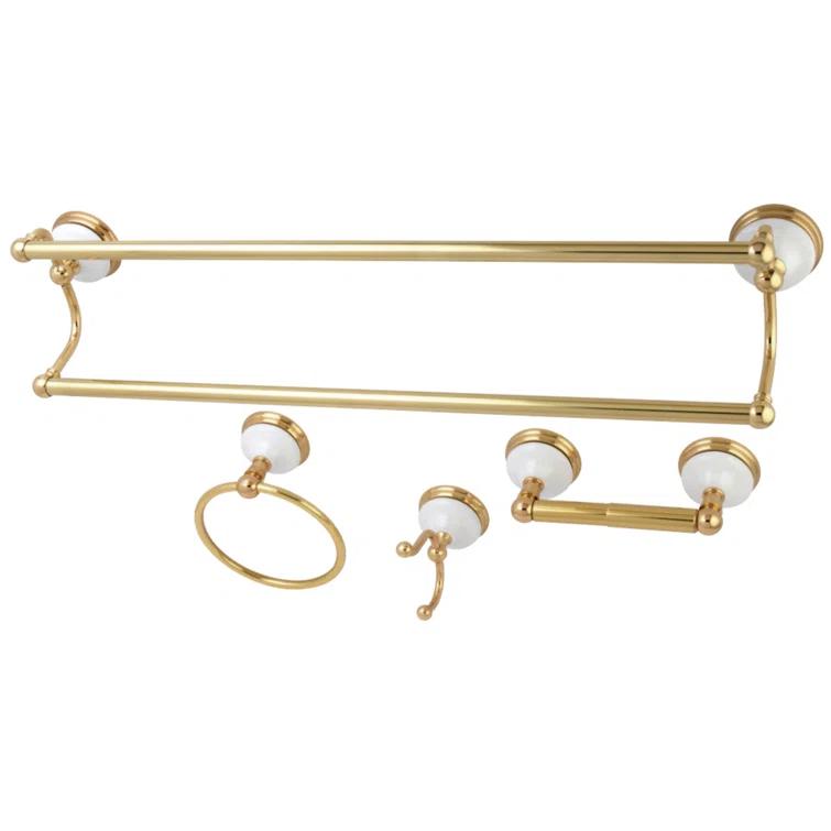 Kingston Brass Victorian 4-Piece Bathroom Hardware Set