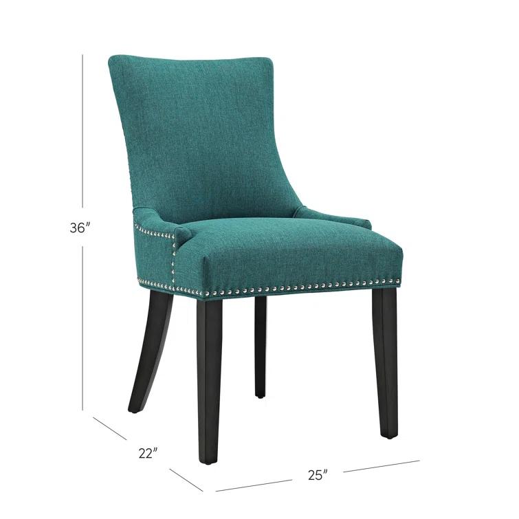Modway Porch & Den Helen Fabric Upholstered Dining Chair (Single Chair)
