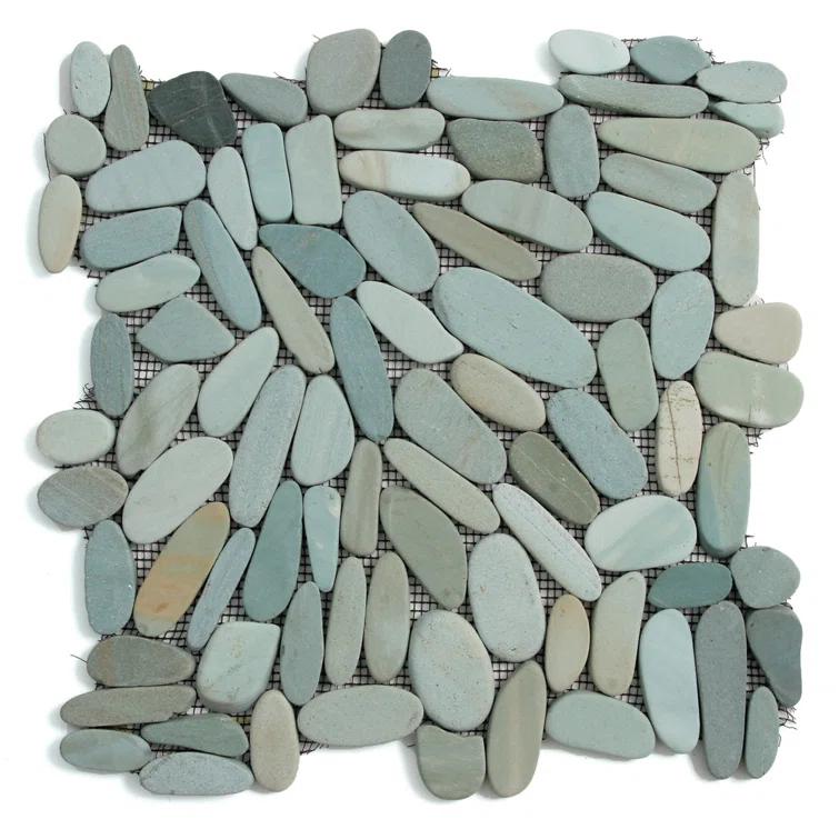 Solistone Kuala Pebbles Random Sized Natural Stone Pebble Wall & Floor Tile