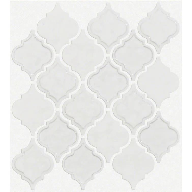 Victoria 11.26" x 12.05" Ceramic Novelty Mosaic Wall & FloorTile
