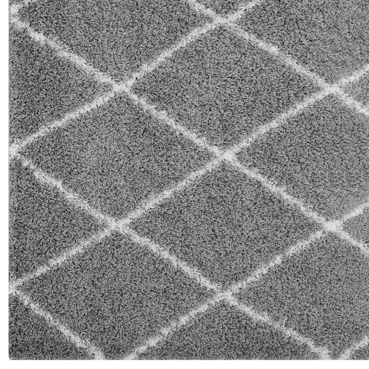 Modway Modway Toryn Diamond Lattice Shag Area Rug