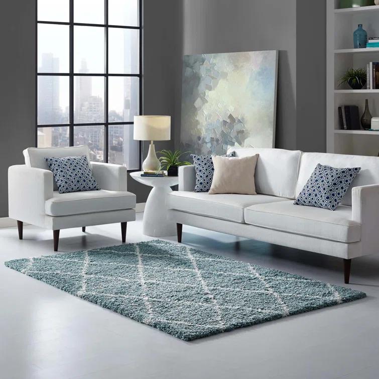 Modway Modway Toryn Diamond Lattice Shag Area Rug
