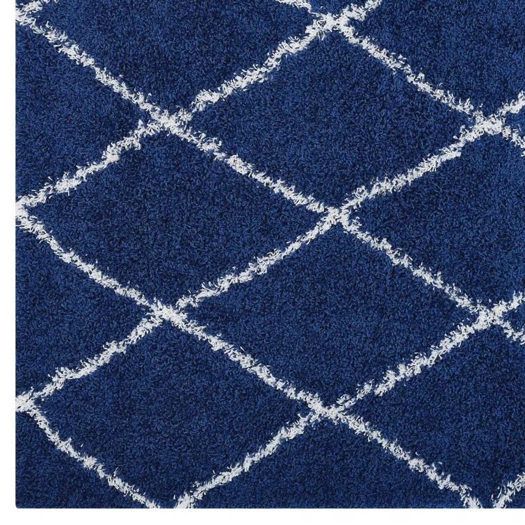 Modway Modway Toryn Diamond Lattice Shag Area Rug